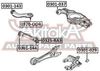 Фото Опора шаровая задн. HONDA ODYSSEY/SHUTTLE RA1 Asva 0320ODR Asva