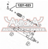 Фото Наконечник рулевой тяги KIA CARENS FC 2000-2002 Asva 1221023 Asva