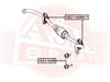 Фото Втулка заднего стабилизатора комплект MERCEDES BENZ MERCEDES-BENZ GL-CLASS 166 2012-  MERCEDES-BENZ Asva 1607166RKIT Asva