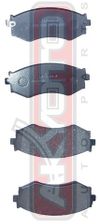 Фото Колодки тормозные NISSAN BLUEBIRD -01 передн. Asva AKD1105 Asva