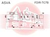 Фото ШРУС внутренний прав Asva FDIRTC7B Asva