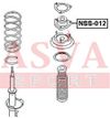 Фото опора амортизатора заднего!\ Nissan X-trail 2.0-2.5/2.2DCi 01> Asva NSS012 Asva