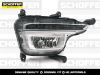 Фото Фара ПТФ правая с LED Kia Rio (2015-2017) Schoffer SHF11069 Schoffer