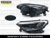 Фото Фара левая Volkswagen Polo sedan 6 (2020 - н.в.) светодиодная LED рефлекторная Schoffer SHF12006 Schoffer