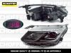 Фото Фара левая Geely Coolray 19- Schoffer SHF12128 Schoffer