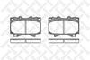 Фото Тормозные колодки передние TOYOTA LAND CRUISER 100 4.2TD-4.7 98-06 (Датчик: нет.) Stellox 718004SX Stellox