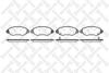 Фото Колодки тормозные дисковые передние Ford Transit 2.3/2.0Di-2.4TDE 2000-2006 Stellox 783002SX Stellox