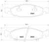Фото Передние колодки JEEP GRAND CHEROKEE 99-02 Mintex MDB2153 Mintex