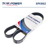 Фото TOYOPOWER Поликлиновидный ремень HONDA CIVIC VII HATCHBACK 2001-05/CITROEN/FORD/PEUGEOT 306 PARTNERF Toyopower 6PK862 Toyopower