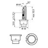 Фото лампа ксенон 85V35W D2R Philips 85126VIS1 Philips