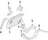 Фото Хомут трубопровода радиатора раз. кор. Mitsubishi MR281416 Mitsubishi