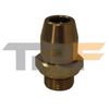 Фото Соединитель прямой M16х1,5 под трубку 10х1 латунь TRF TRF1501610 TRF