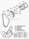 Фото прокладка помпы 25124-26002(2101) Hyundai-Kia 2512426002 Hyundai-Kia