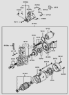 Фото реле втягивающее (d4ald4db) Hyundai-Kia 3612041000 Hyundai-Kia