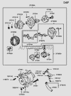 Фото ЛОПАТКА ВАКУУМНОГО НАСОСА Hyundai-Kia 3739242540 Hyundai-Kia