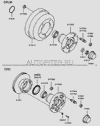 Фото Подшипник ступ.пер.внутр.  HYUNDAI HD65,72,78        OE 51701-45010 Hyundai-Kia 5170145010 Hyundai-Kia