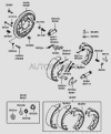 Фото Ремкомплект заднего тормозного цилиндра Hyundai-Kia 583014AA00 Hyundai-Kia