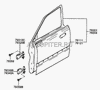 Фото Дверь передняя правая(пенка)  Hyundai Hyundai-Kia 7612125010 Hyundai-Kia