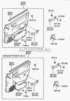 Фото Обшивка передней правой двери HYUNDAI ACCENT 00 Hyundai-Kia 8230225080MN Hyundai-Kia