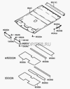 Фото Потолок (под люк) Hyundai-Kia 8540125000YL Hyundai-Kia