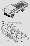 Фото Бампер передний Porter MOBIS Hyundai-Kia 865104B010 Hyundai-Kia
