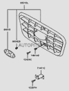 Фото ЭМБЛЕМА H БОЛЬШАЯ Hyundai-Kia 8651245112 Hyundai-Kia