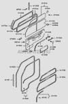 Фото Фиксатор форточки водителя (мама) Hyundai-Kia 873435A100 Hyundai-Kia