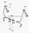 Фото Ответная часть ремня безопасности Hyundai-Kia 8983025000LT Hyundai-Kia
