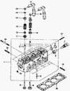 Фото Клапан выпускной DAEWOO NEXIA 1.5 SOHC Daewoo 96098751 Daewoo