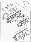 Фото тахометр   e Daewoo 96149175 Daewoo