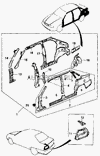 Фото ГНЕЗДО ЗАДНЕГО ФОНАРЯ ЛЕВОЕ NEXIA N100 Daewoo 96169000 Daewoo