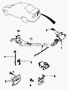 Фото *ТЯГА ПРИВОДА ЗАМКА БАГАЖНИКА NEXIA Daewoo 96169622 Daewoo