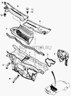 Фото Р�ЕШЁТКА ВОЗДУХОЗАБОРНИКА ПРАВАЯ NEXIA DAEWOO Daewoo 96177620 Daewoo