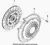 Фото Нажимной диск сцепления Daewoo 96211129 Daewoo