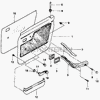 Фото Рамка ручки дверного замка Nexia Daewoo 96220561 Daewoo