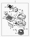 Фото Электродвигатель отопителя  Daewoo Matiz Daewoo 96279352 Daewoo