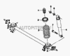 Фото Пружина подвески DAEWOO MATIZ 0.8/1.0 98- задняя Daewoo 96342033 Daewoo