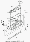 Фото крышка клапанная НЕКСИЯ 8кл  (крышка+прокладка клап.крыши) Daewoo 96415425 Daewoo