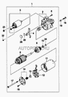 Фото Стартер DAEWOO Matiz Daewoo 96518887 Daewoo