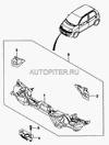 Фото Панель передняя (очки)  МАТИЗ

 МАТИЗ Daewoo 96563595 Daewoo