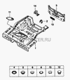 Фото Панель Matiz задняя Daewoo 96568778 Daewoo