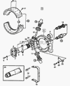 Фото Ремкомплект тормозного кулака прав. резьба VOLVO Volvo 8550977 Volvo