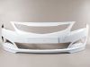 Фото бампер Hyundai Solaris 1 2014-2017 рестайлинг передний Белый (Cristal white) PGU ATB ATB 1AHS101AFPGU ATB