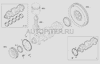 Фото Шестерня считывания оборотов коленвала Iveco 504006422 Iveco