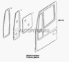 Фото Стекло двери малое прав. Iveco 504016416 Iveco