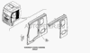 Фото Облицовка кабины боковая левая TECTOR RESTYL. Iveco 504029373 Iveco