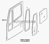 Фото Стекло двери лев. опускное Iveco Stralis Iveco 98407344 Iveco