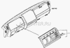 Фото НАКЛАДКА ПАНЕЛИ ПРИБОРОВ Iveco 98473176 Iveco