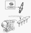 Фото Свеча зажигания стандарт General Motors 1214031 General Motors