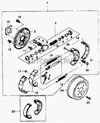 Фото РЕМКОМПЛЕКТ ЗАДНЕГО ТОРМОЗНОГО ЦИЛИНДРА ПЫЛЬНИК General Motors 90168030 General Motors